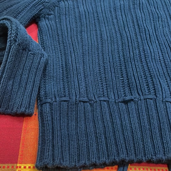 Sweet Romeo Navy Blue Sweater - Picture 8 of 8